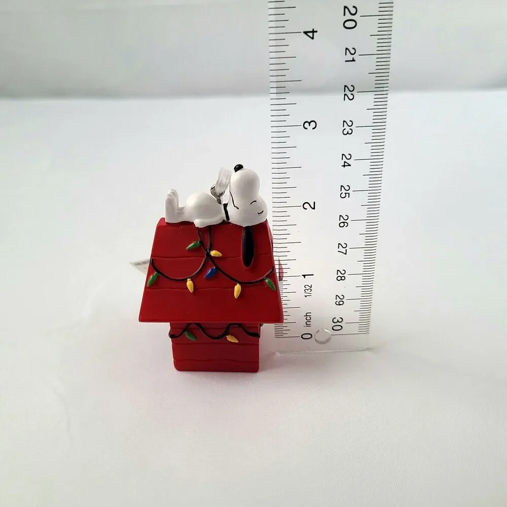 Hallmark Peanuts Snoopy Doghouse Christmas Ornament — Vintage Collectible - Picture 11 of 11